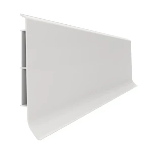 Плинтус напольный Vilo LINELA 413 LIGHT GRAY A 80x16x2000 мм