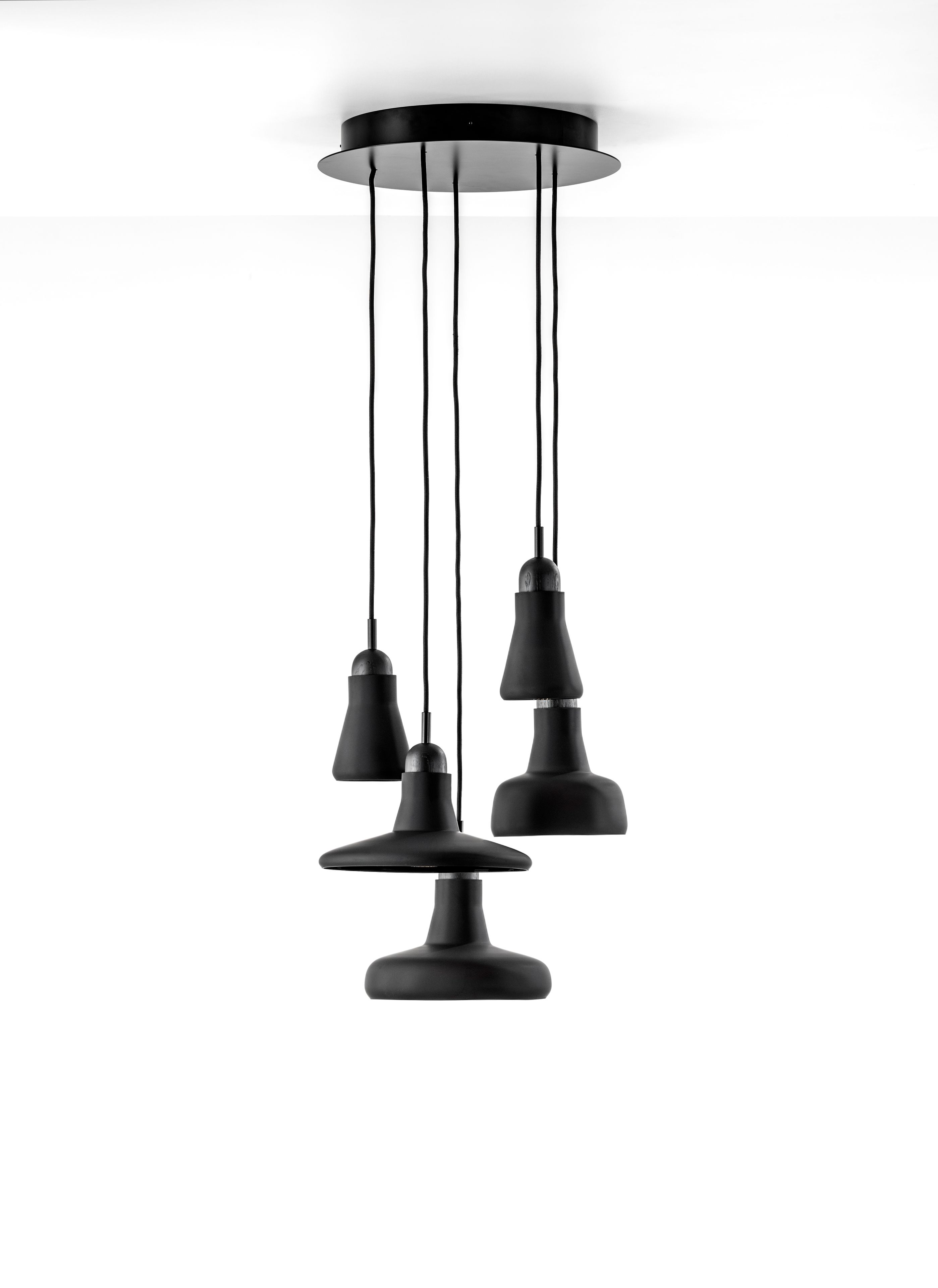 Подвесной светильник из дутого стекла с регулируемой яркостью BROKIS Тени ARCH-00150384 - Вид №58