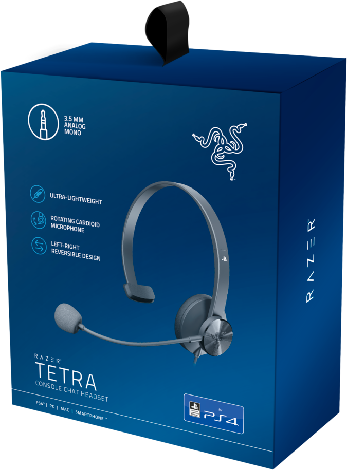 RZ04-02920200-R3G1 tetra for ps4 – console chat headset - eu packaging Razer Santreyd  - Вид №3