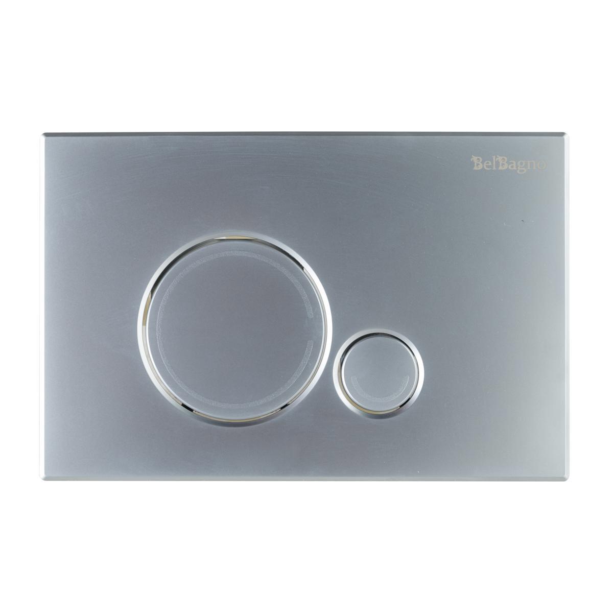 90561455 Кнопка смыва SFERA BB016-SR-CHROME.M цвет-хром матовый STLM-0283308 BELBAGNO