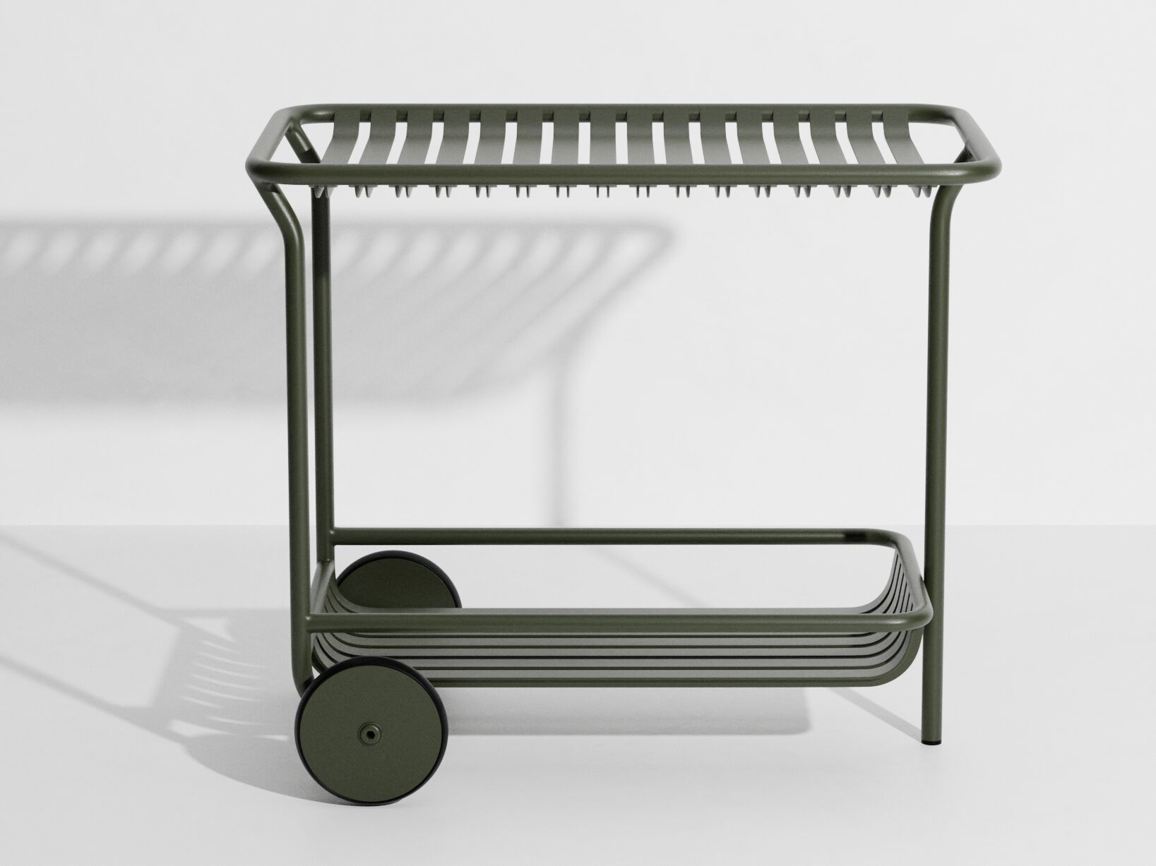 Алюминиевая садовая тележка для еды с порошковым покрытием Petite Friture выходные ARCH-00021026 - Вид №13