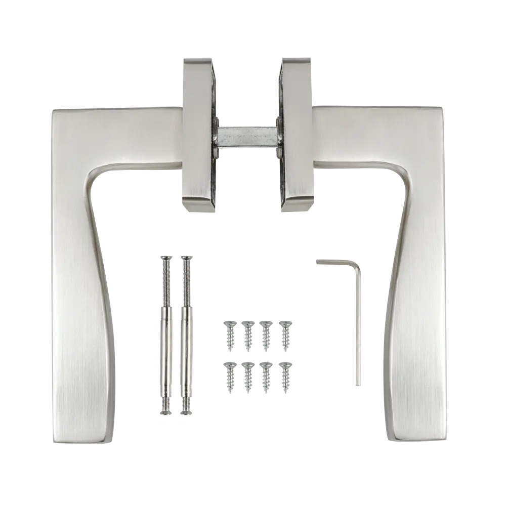 EDSON Дверные ручки EDS-142H-Q1 в стильном никелевом исполнении 85168731 STLM-0059352 - Вид №1