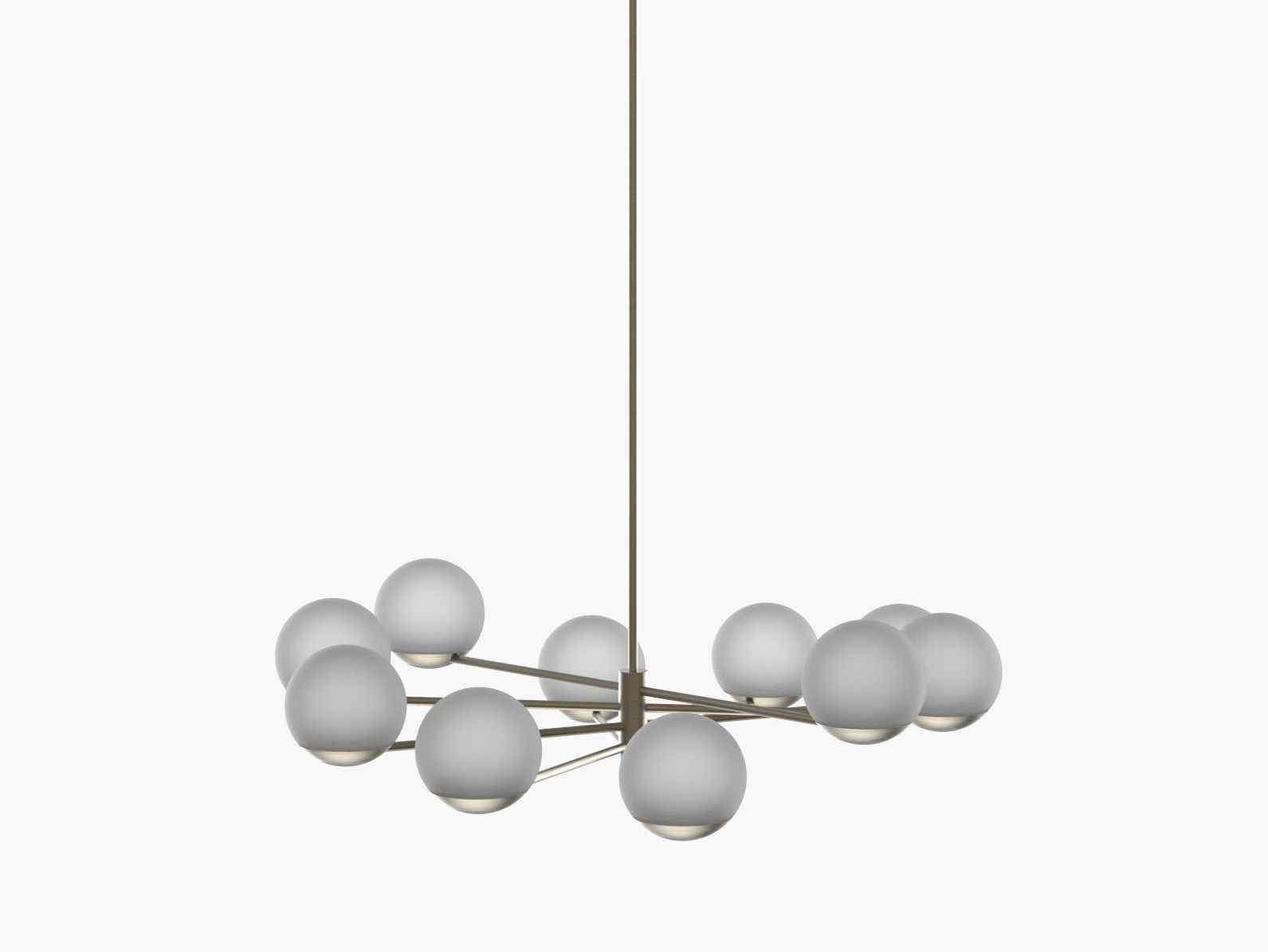 Светодиодный потолочный светильник ручной работы Cameron Design House Мяч и обруч ARCH-00015488 - Вид №3