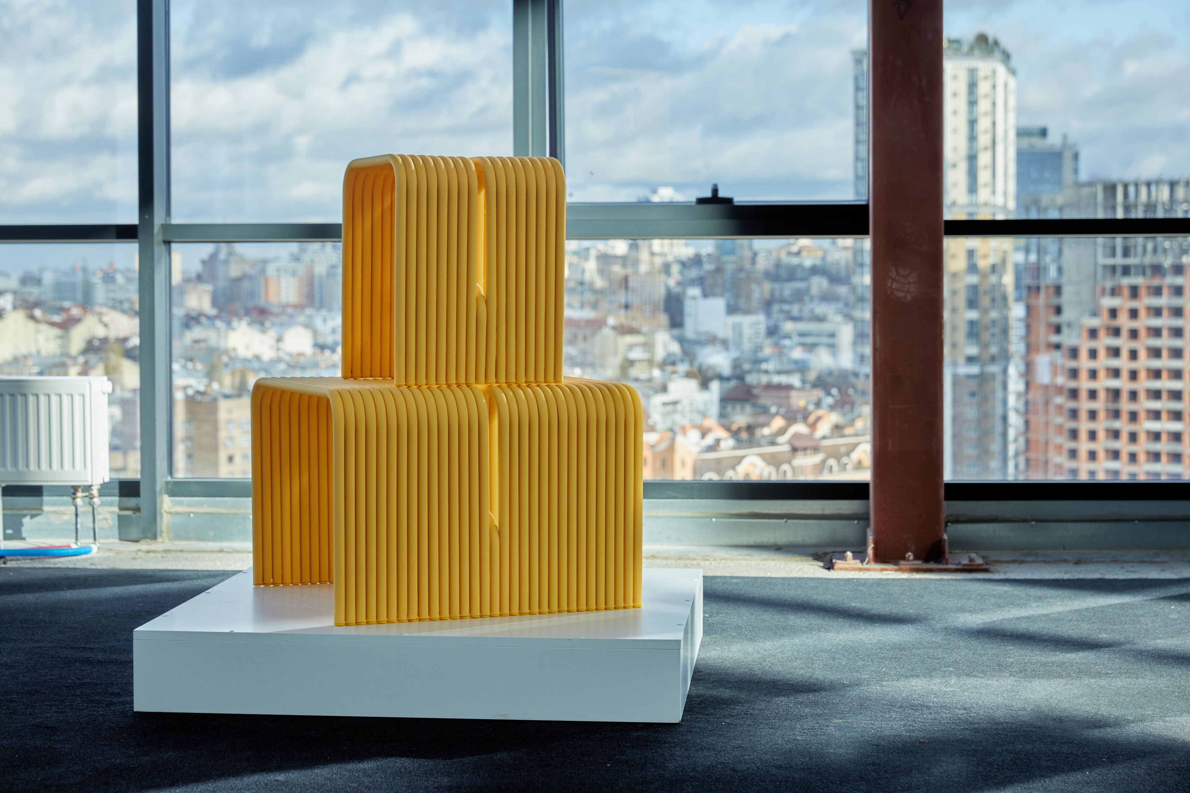 Алюминиевый низкий садовый стул с порошковым покрытием Joyf TUbe ARCH-00101089 - Вид №14