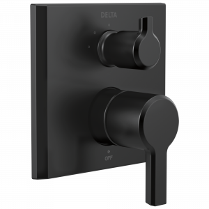 T24899-BL Трим клапана Monitor® серии 14 со встроенным переключателем на 3 положения Delta Faucet Pivotal Матовый черный
