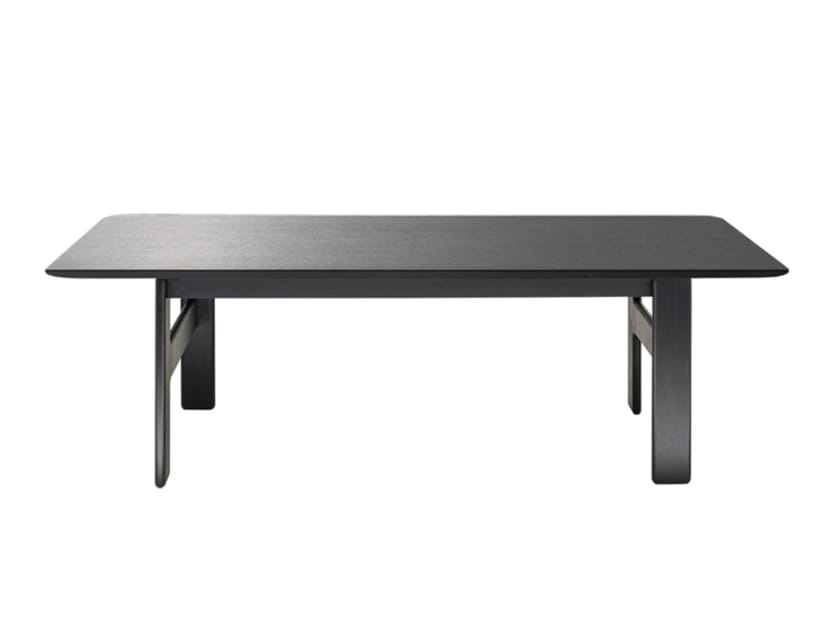 Деревянный прямоугольный обеденный стол HC28 maison Fugue ARCH-00137909