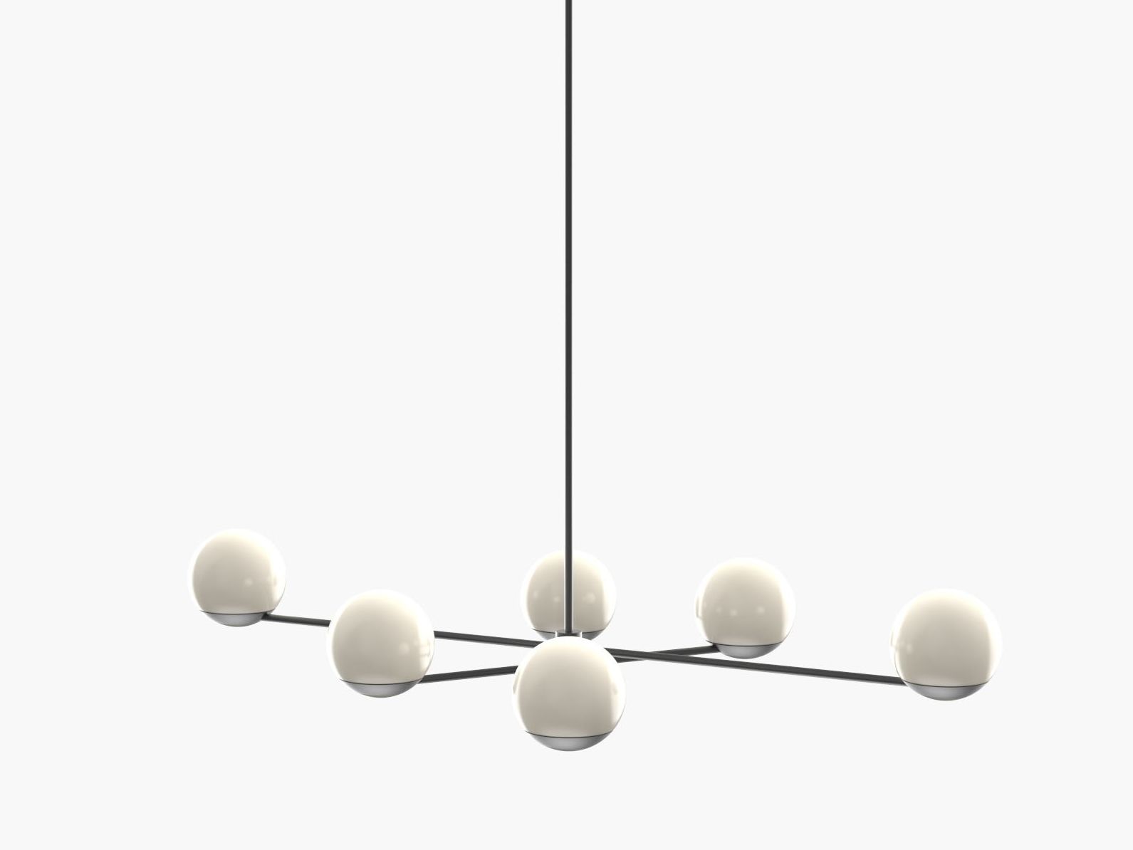 Светодиодный потолочный светильник ручной работы Cameron Design House Мяч и обруч ARCH-00124294 - Вид №9