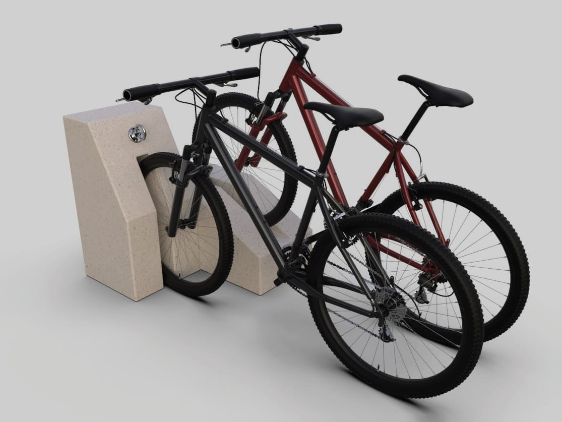 Реконструированная каменная стойка для велосипедов Viscio Urban Design Modula ARCH-00133006 - Вид №5