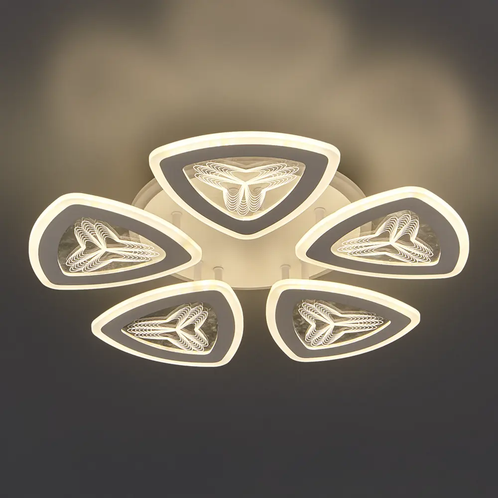 Люстра потолочная Jlight Sierra 5641/200C LED цвет белый 84315605 STLM-2000130 
