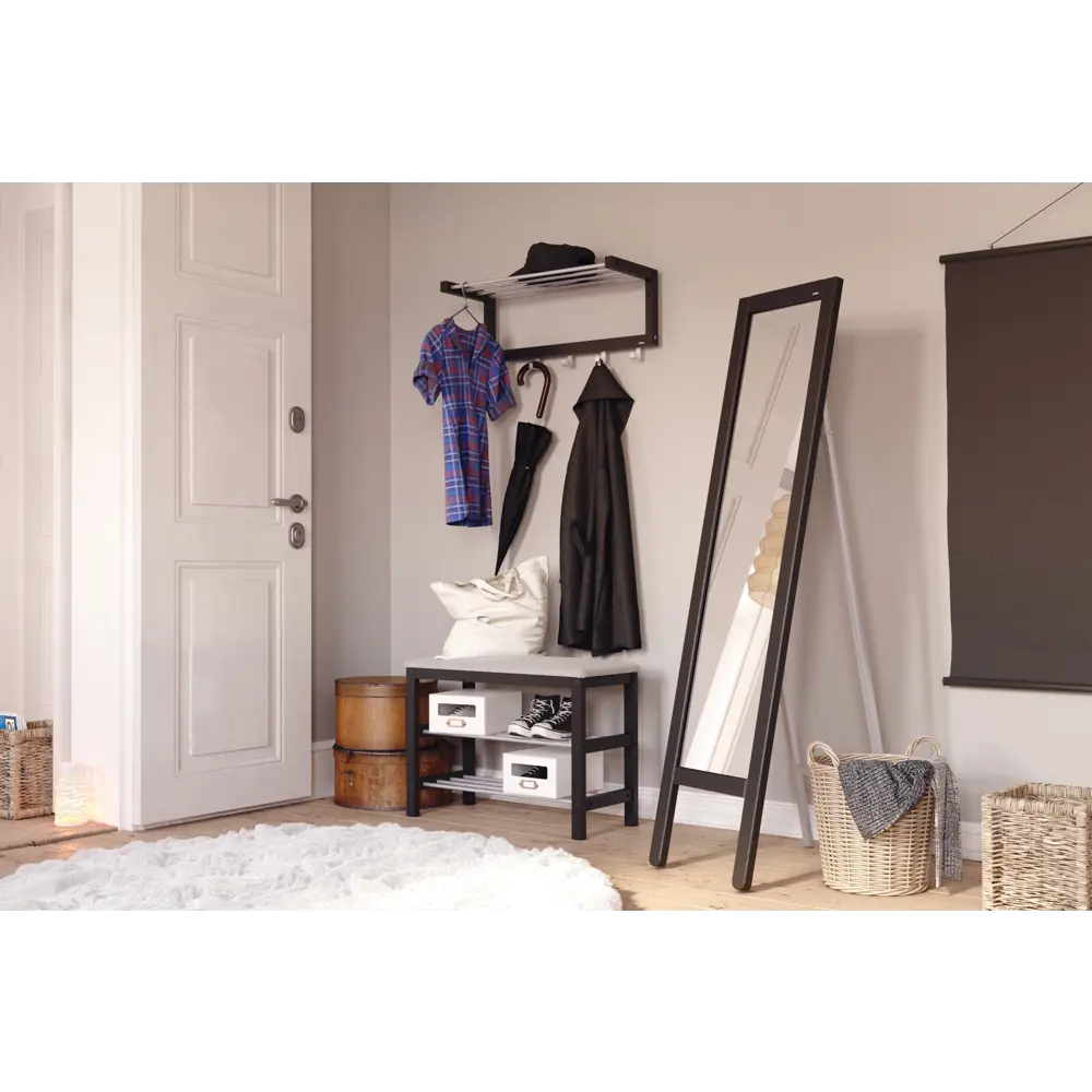 Банкетка Sheffilton Альберo с полками для обуви 85317688 АЛЬБЕРО STLM-0061309 - Вид №3