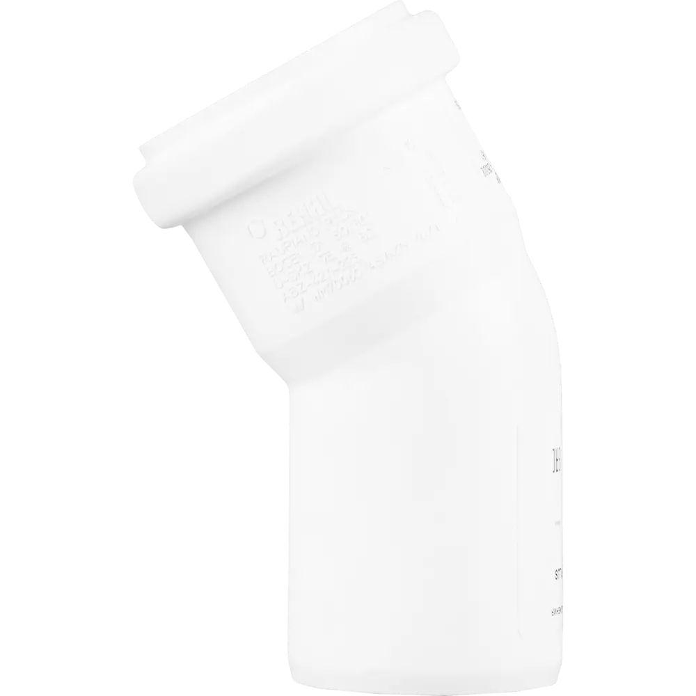 Отвод ø 50ммх30° Rehau Raupiano полипропилен 121104 STLM-2192352 - Вид №1