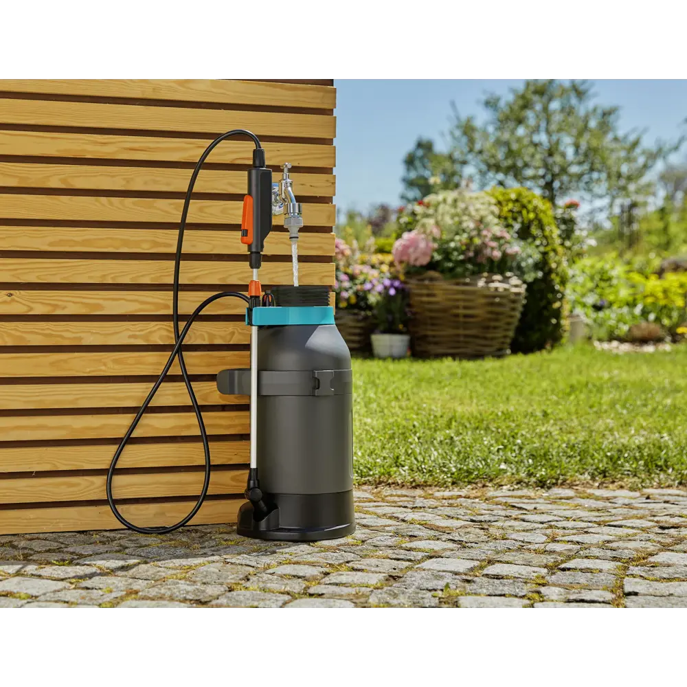 Опрыскиватель помповый Gardena Pressure Sprayer с раструбом 5 л STLM-2049580 - Вид №1