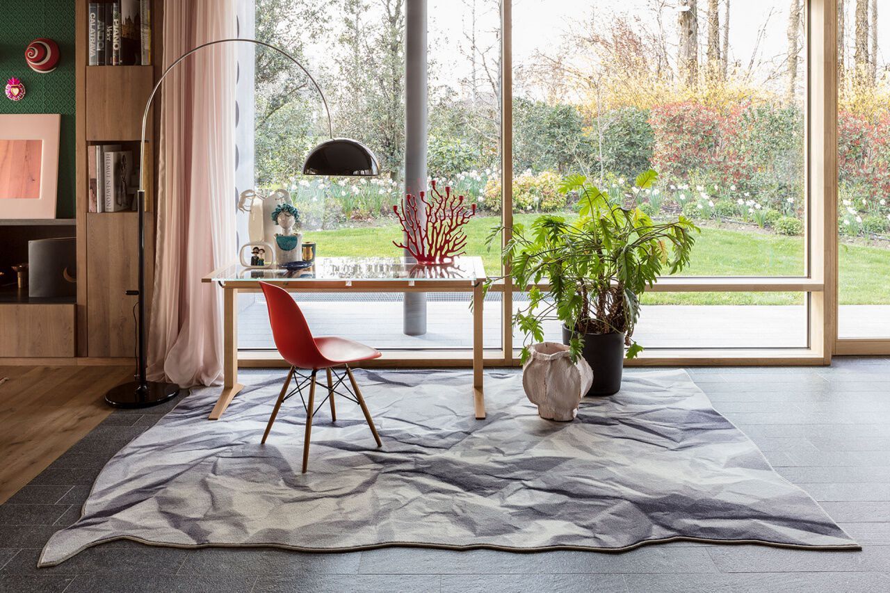 Сплошной цвет шерстяной ковер Mogg NEVERSAID ARCH-00141990 - Вид №2