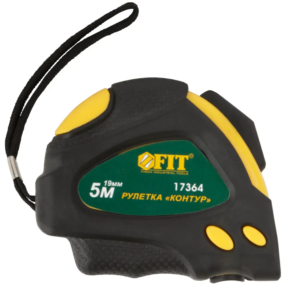 Рулетка Fit Контур, с автостопом, 5 м x 19 мм STLM-2204887 - Вид №1