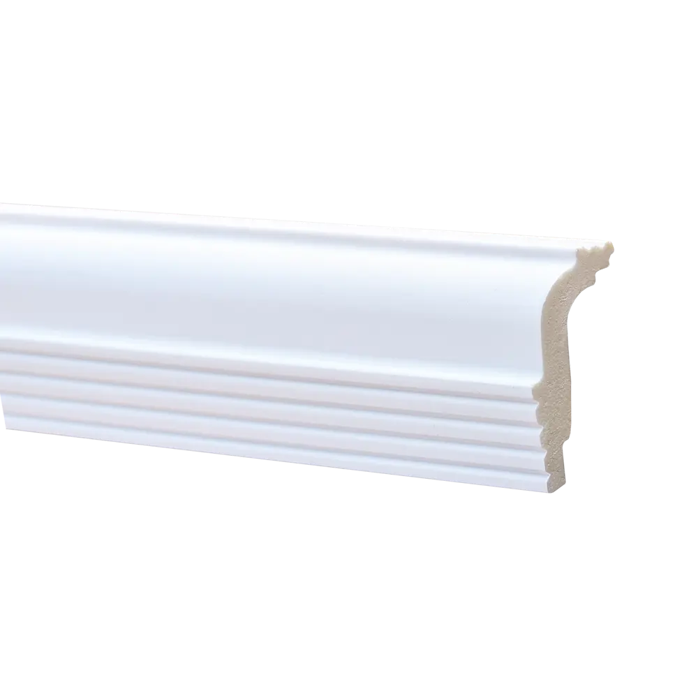 Плинтус потолочный полистирол ударопрочный Format 06011D белый 26x47x2000 мм STLM-2110330 - Вид №3