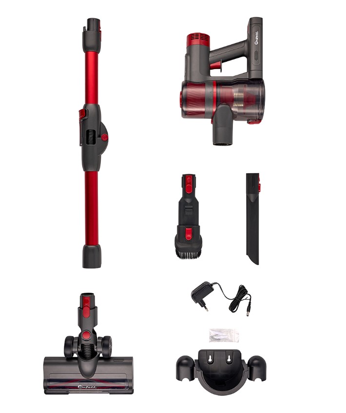 9226547 Пылесос  вертикальный  Bufett 640385  красный STDN-0106305 - Вид №7