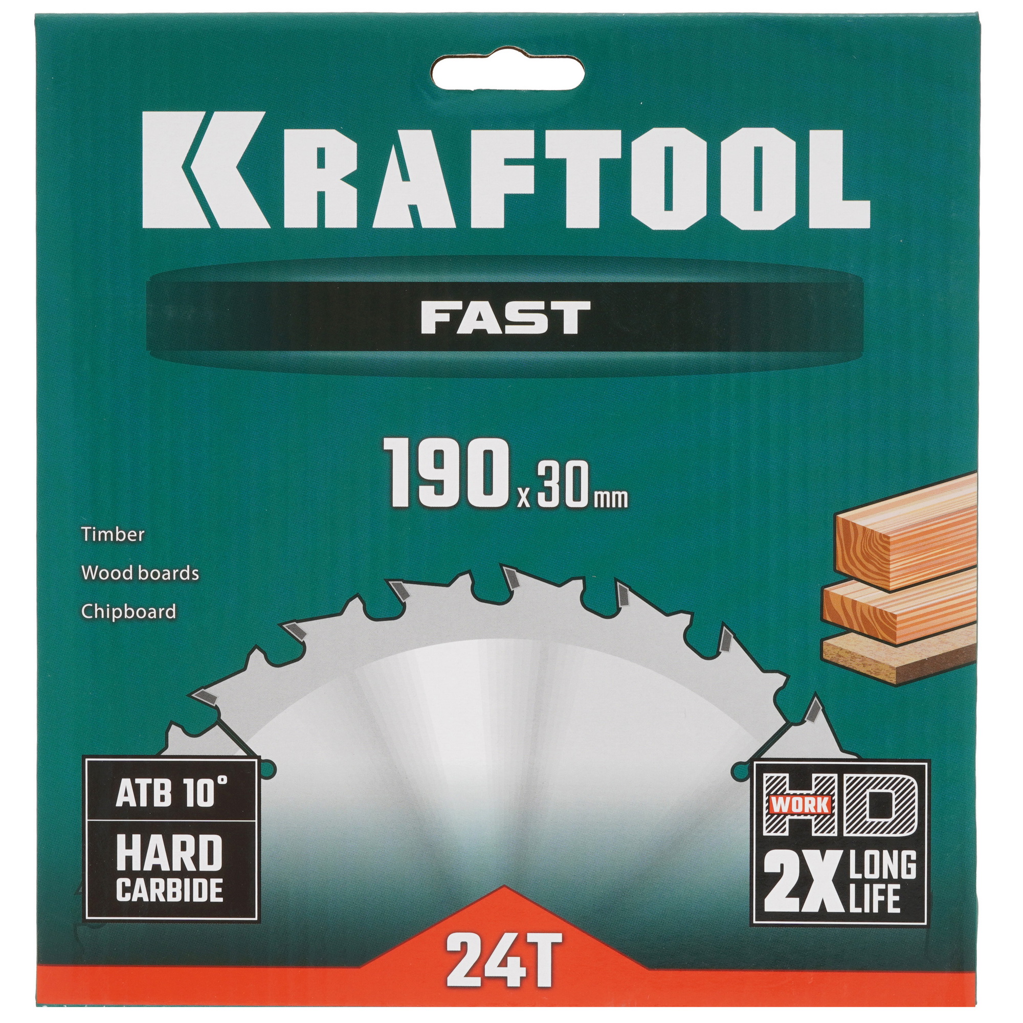 Диск пильный KRAFTOOL 36950-190-30 9107964 STDN-0132313 - Вид №3