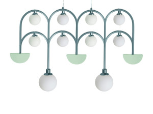 Металлический светодиодный подвесной светильник