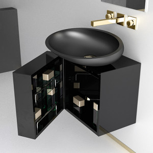 Glass Design Комплект мебели для ванной Cubus GD-223