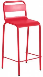 iSimar Штабелируемый садовый стул из оцинкованной стали Anglet 9140 / 7204