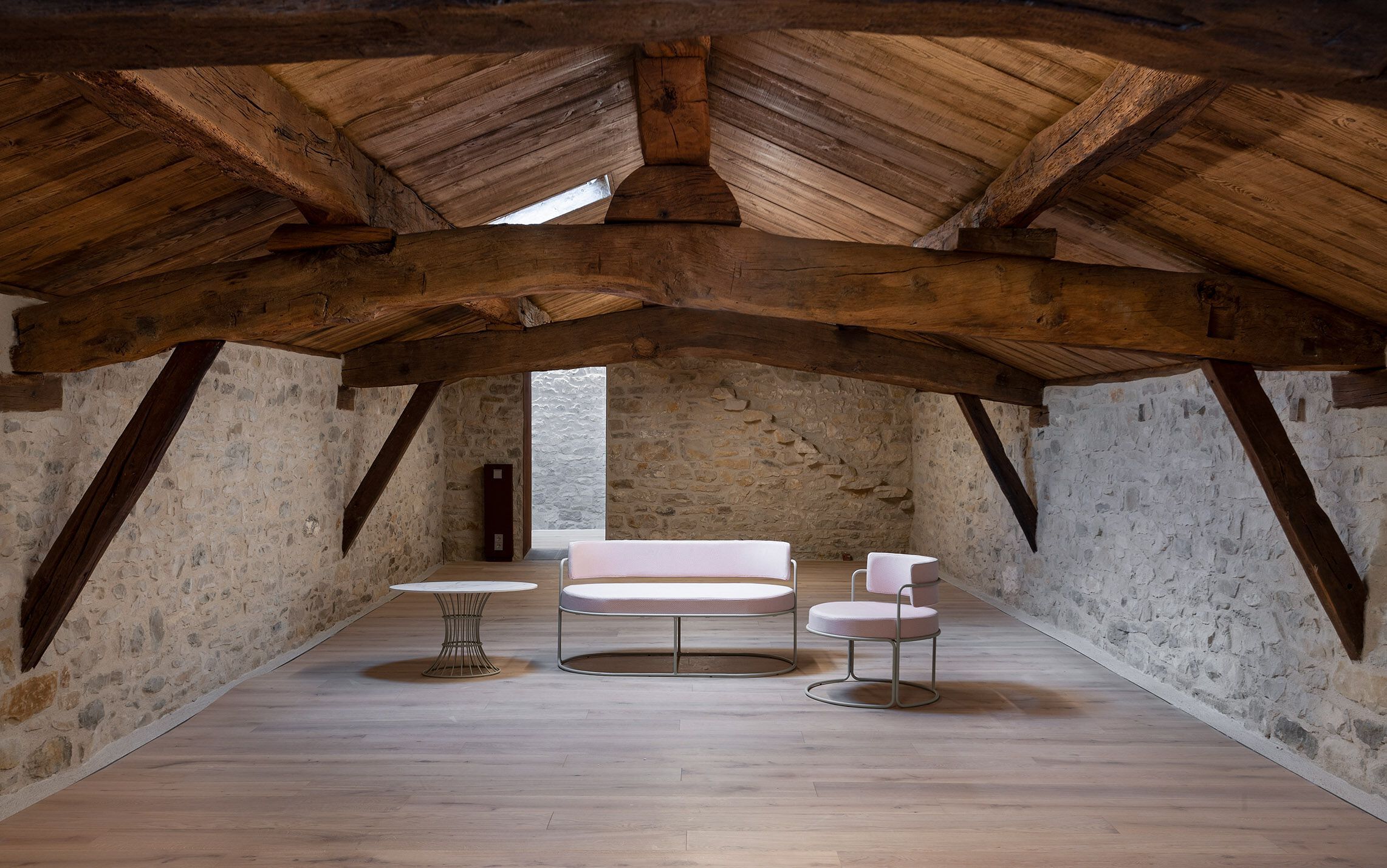 2-местный садовый диван из ткани со спинкой iSimar Paradiso ARCH-00048314 - Вид №3