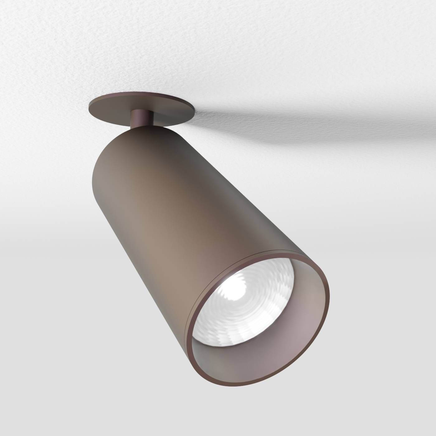 Круглый поворотный алюминиевый прожектор с утопленной розеткой Amarcords Tobe ARCH-00120573 - Вид №1