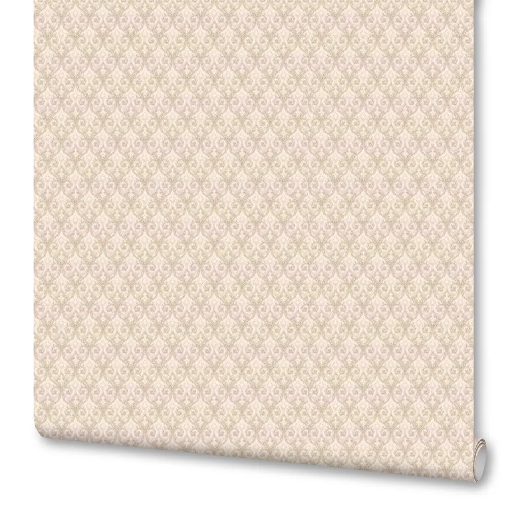 Обои флизелиновые OVK Desing Баккара бежевые 1.06 м 10181-05 82637404 STLM-2141275 OVK DESIGN