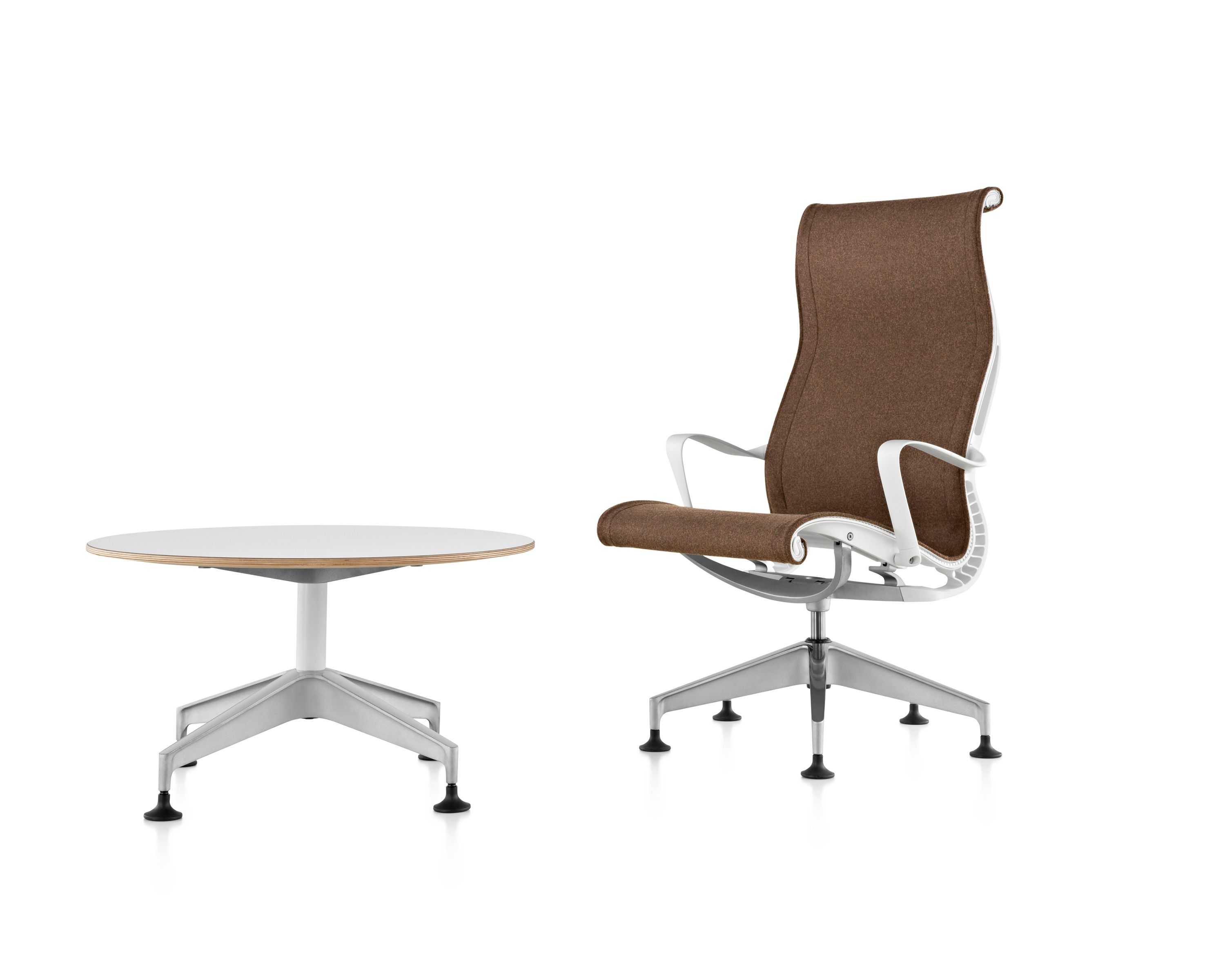 Сетчатое вращающееся офисное кресло с подлокотниками Herman Miller Setu ARCH-00041036 - Вид №9