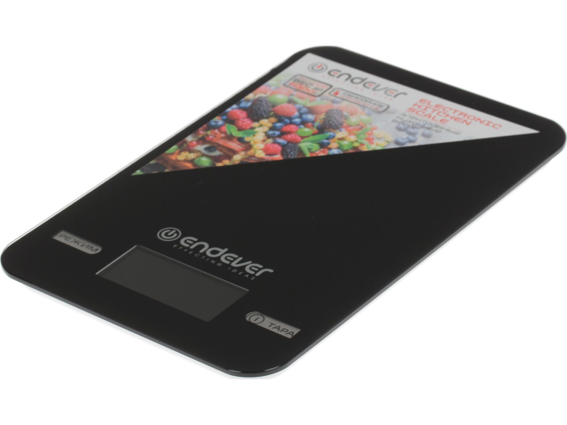 1043682 Кухонные весы Endever KS-527 черный STDN-0009377 - Вид №2