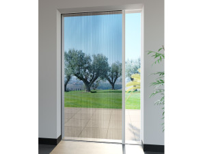 Боковая плиссированная встраиваемая москитная сетка