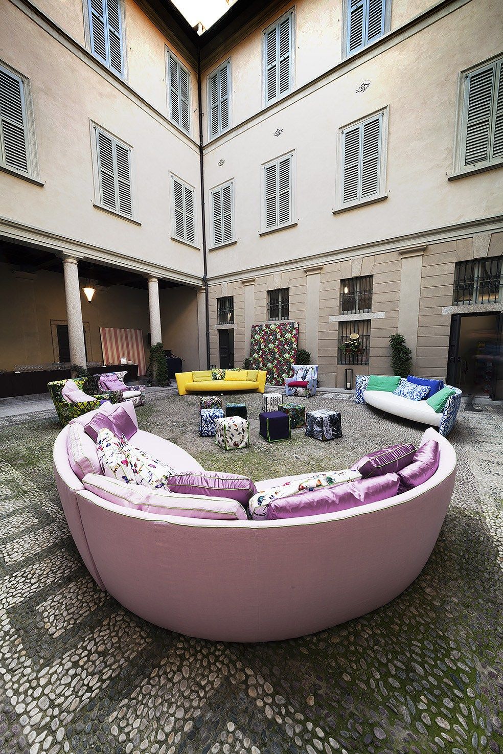 Ткань диван ERBA ITALIA IBIZA ARCH-00102250 - Вид №16