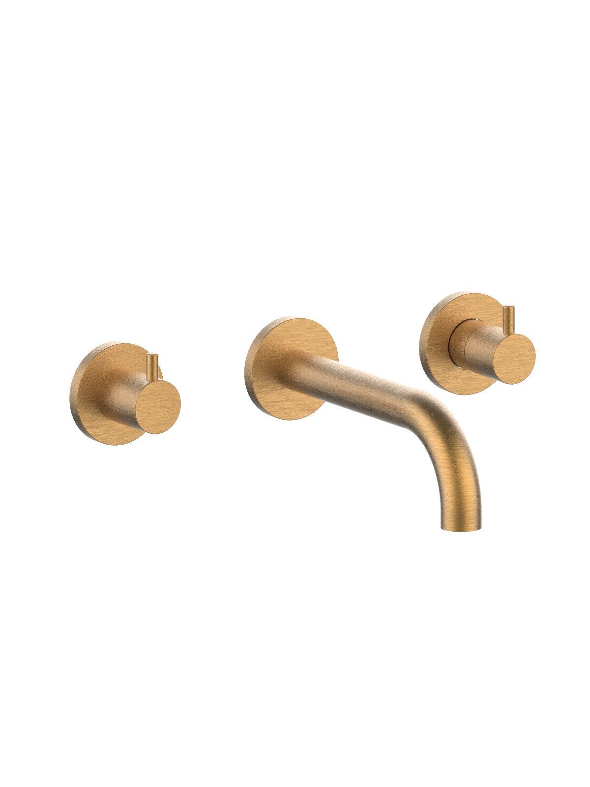 Настенный смеситель для раковины с отдельными розетками Rubinetterie Frattini Pepe XL ARCH-00140760 - Вид №3