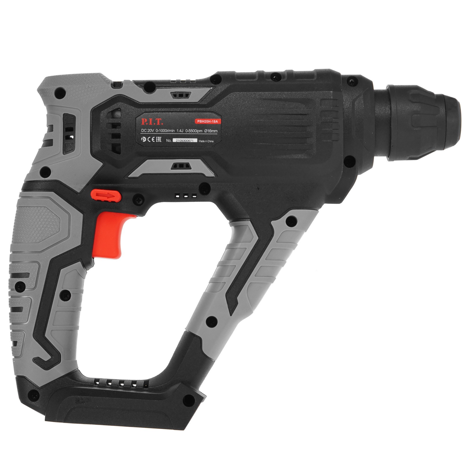 Перфоратор P.I.T. PBH20H-18A SOLO OnePower 20V , Без ЗУ, Без АКБ 9906892 PIT STDN-0148943 - Вид №1