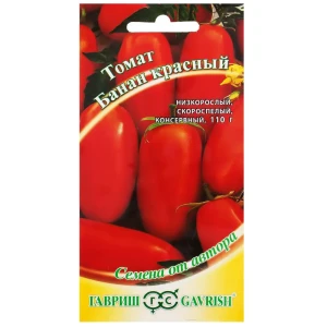 Семена Томат красный «Банан» 0.1 г 81933384 STLM-2127954