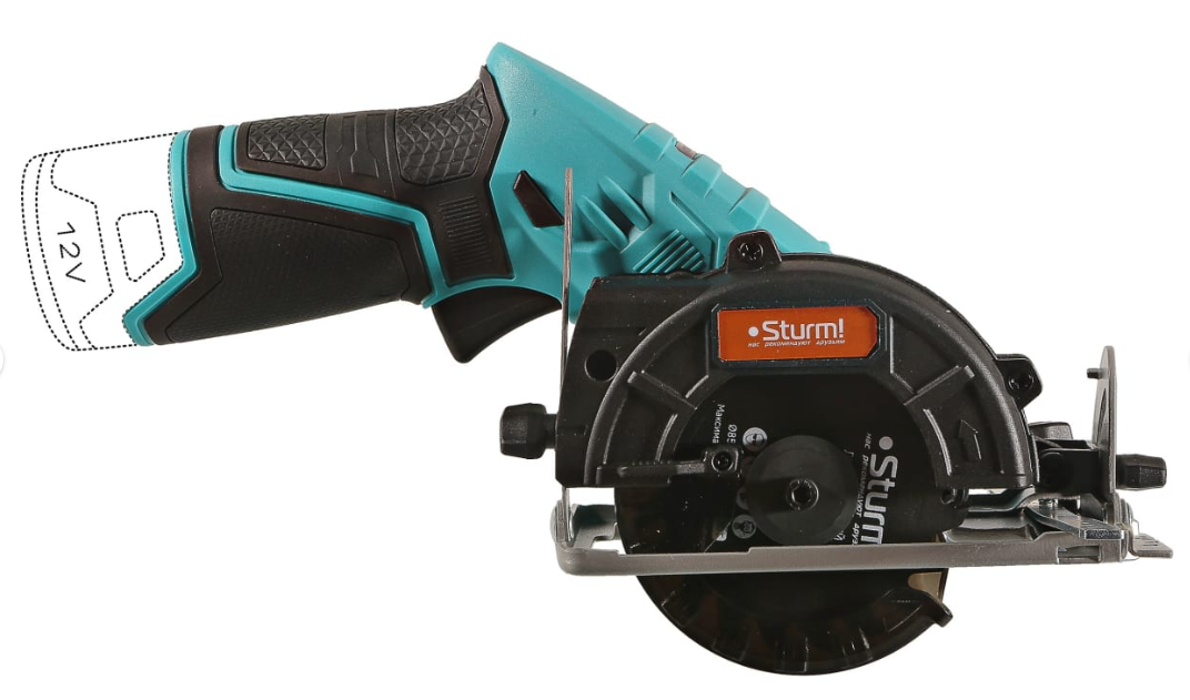 Пила дисковая Sturm! CCS1285 12V 9112573 STDN-0130618 - Вид №2