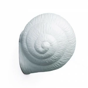 Вешалка декоративная 16х7 см белая Snail Sleepy SELETTI  00-3883293 Белый