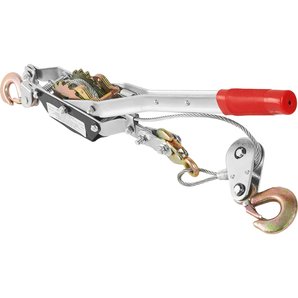 Лебедка ручная 2 т. 3 крюка Santreyd STLM-2036579 - Вид №1