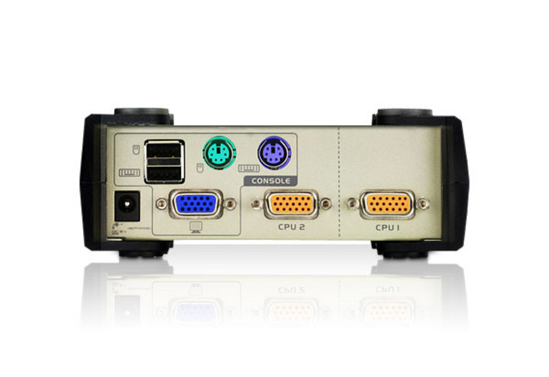 CS82U Cubiq 2 port usb & ps/2 kvm switch ATEN Santreyd  - Вид №1