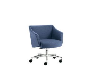 Стул с регулируемой высотой из ткани