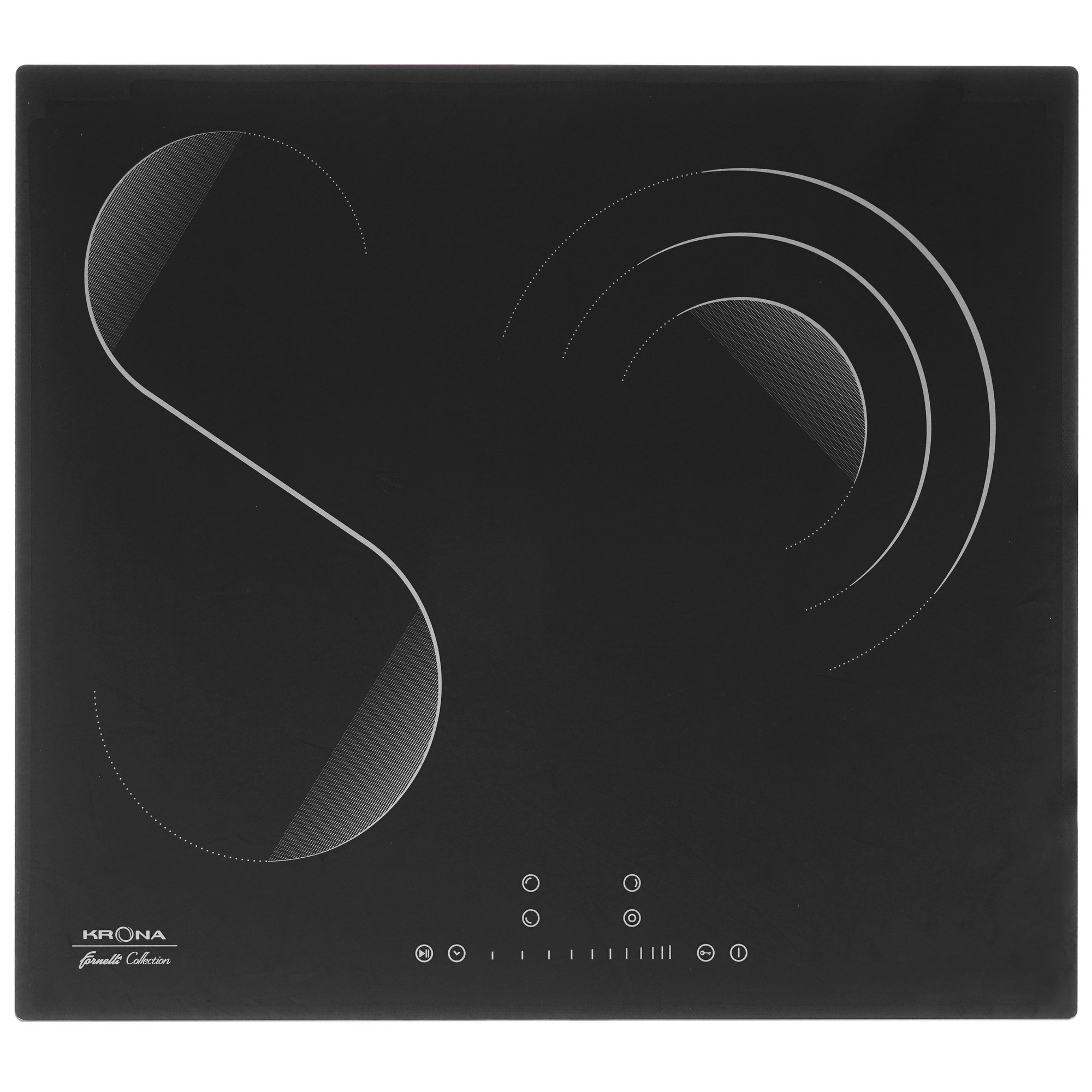 8191605 Электрическая варочная поверхность KRONA TERZO 60 BL KRONA1 STDN-0028476