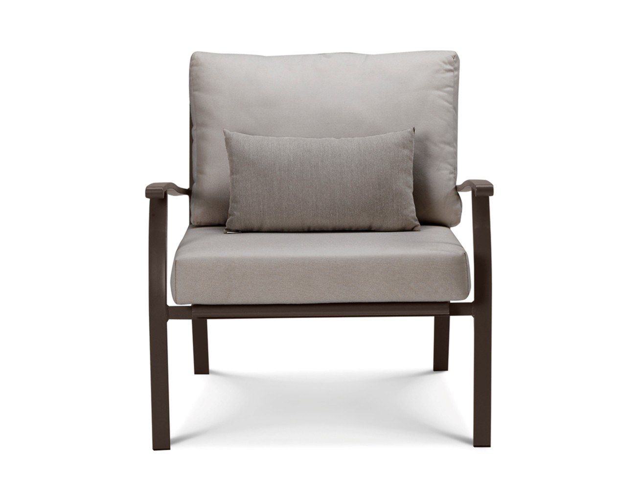 Штабелируемый садовый стул из оцинкованной стали Ethimo эликсир ARCH-00092339 - Вид №10