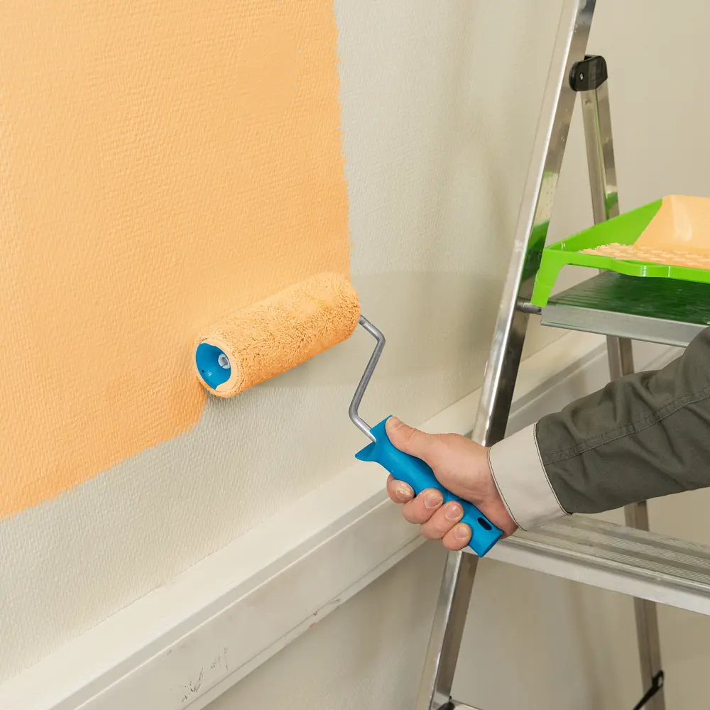 Валик сменный для водных красок 180 мм Matrix ворс 12 мм полиакрил под бюгель 6 мм STLM-2182323 - Вид №4