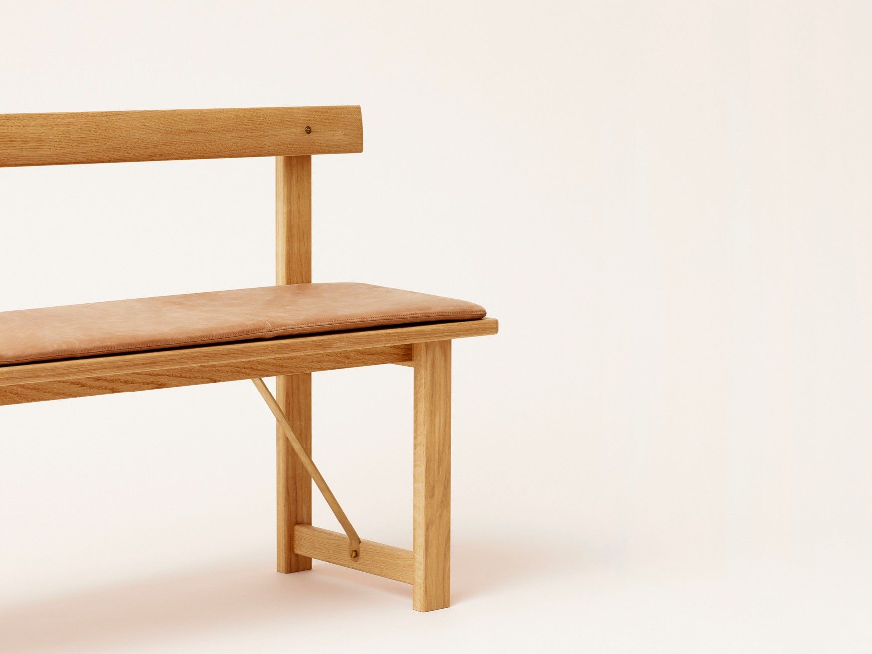 Прямоугольная кожаная подушка Form & Refine Position ARCH-00089372