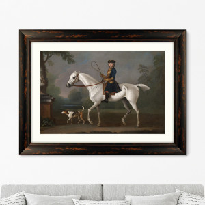 91278179 Картина «» Sir Roger Burgoyne Riding Badger, 1740г. STLM-0532832 КАРТИНЫ В КВАРТИРУ