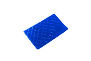 16721316 Липкий коврик силиконовый, синий, квадратики SP-03BU WIIIX