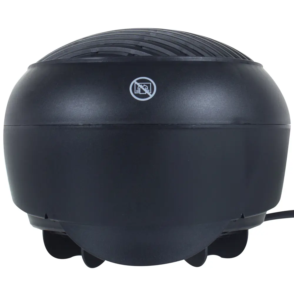 Тепловентилятор спиральный электрический Equation с механическим термостатом 2000 Вт цвет чёрный STLM-2103474 - Вид №2