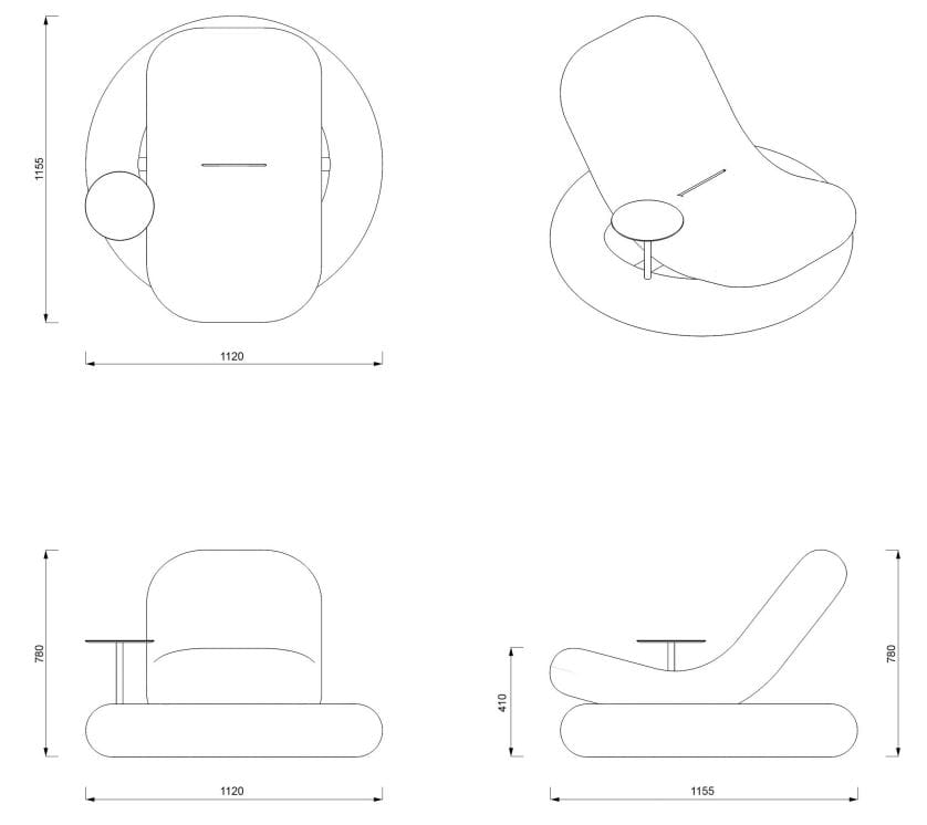 Тканевое садовое кресло Joyf бассейн ARCH-00102327 - Вид №26