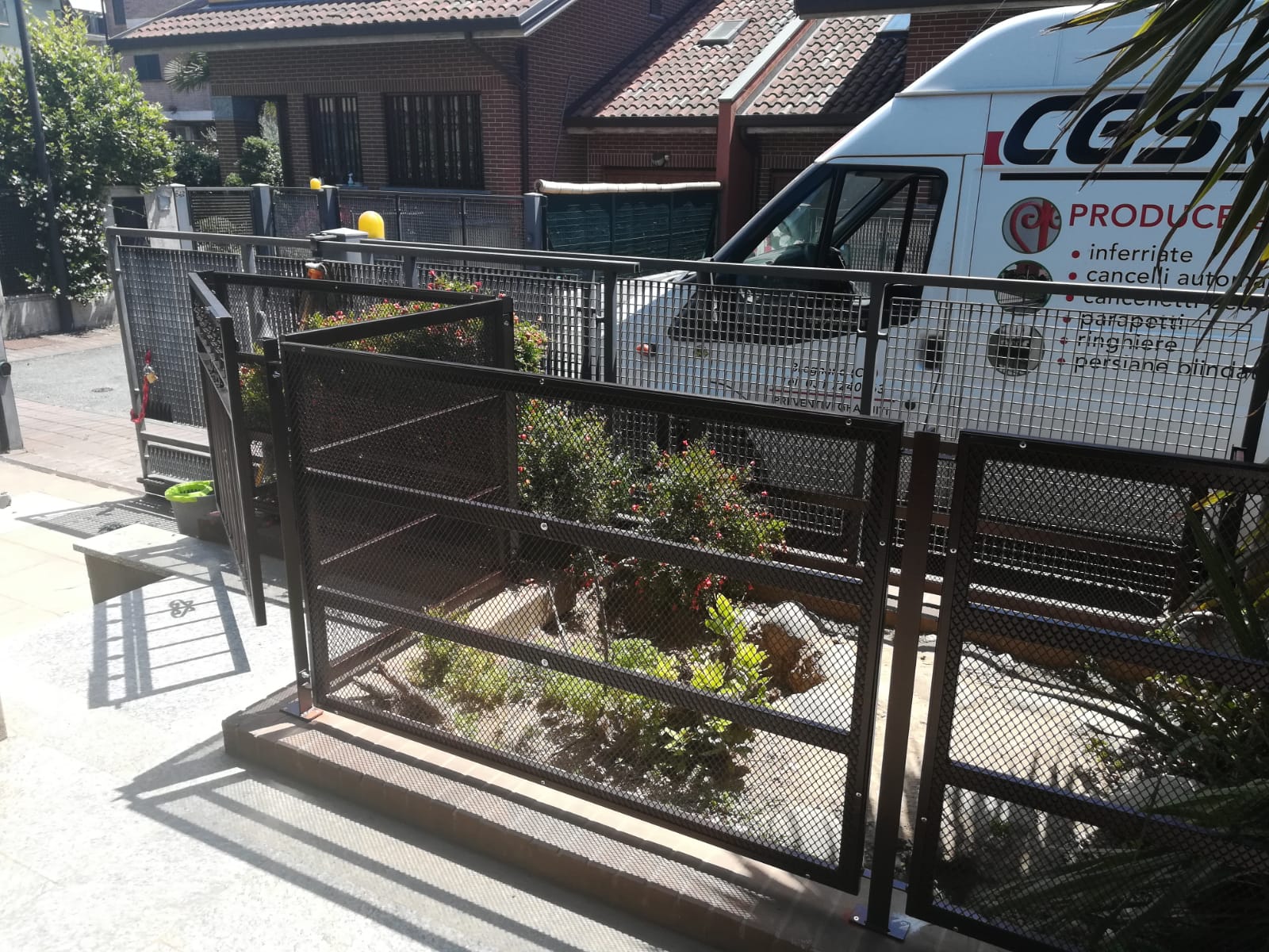 Железный паравистический забор Centro Inferriate Recinzioni ARCH-00017144
