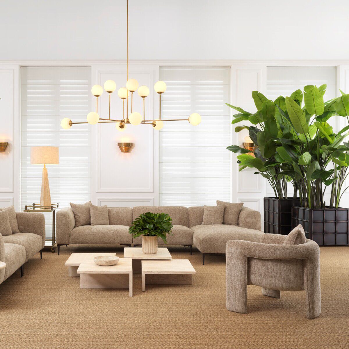 Тканевое кресло с подлокотниками Eichholtz TOTO ARCH-00075483 - Вид №6