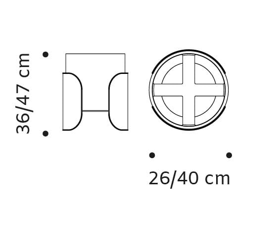 Низкий круглый садовый горшок Mambo Unlimited Ideas Ривьера ARCH-00145893 - Вид №7